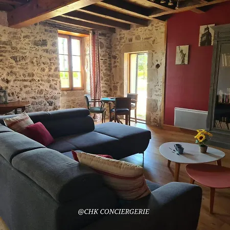 La Dorgisiere - Ferme Du Xviie Renovee, Grand Jardin Arbore A 15 Min Du Puy Dufou Saint-Amand-sur-Sevre