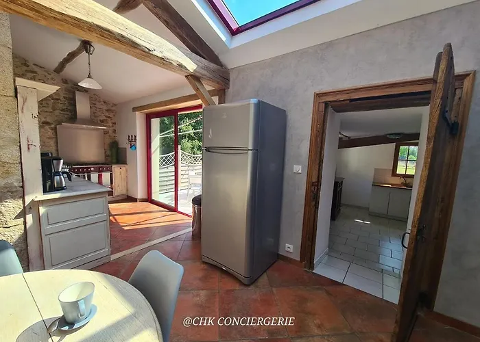 La Dorgisière - Ferme Du Xviie Rénovée, Grand Jardin Arboré à 15 Min Du Puy Dufou Сasa de vacaciones